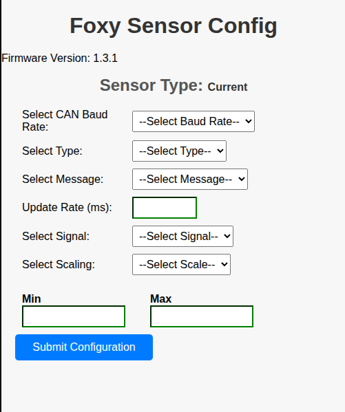 Analog to CAN / NMEA 2000 (Current) Module